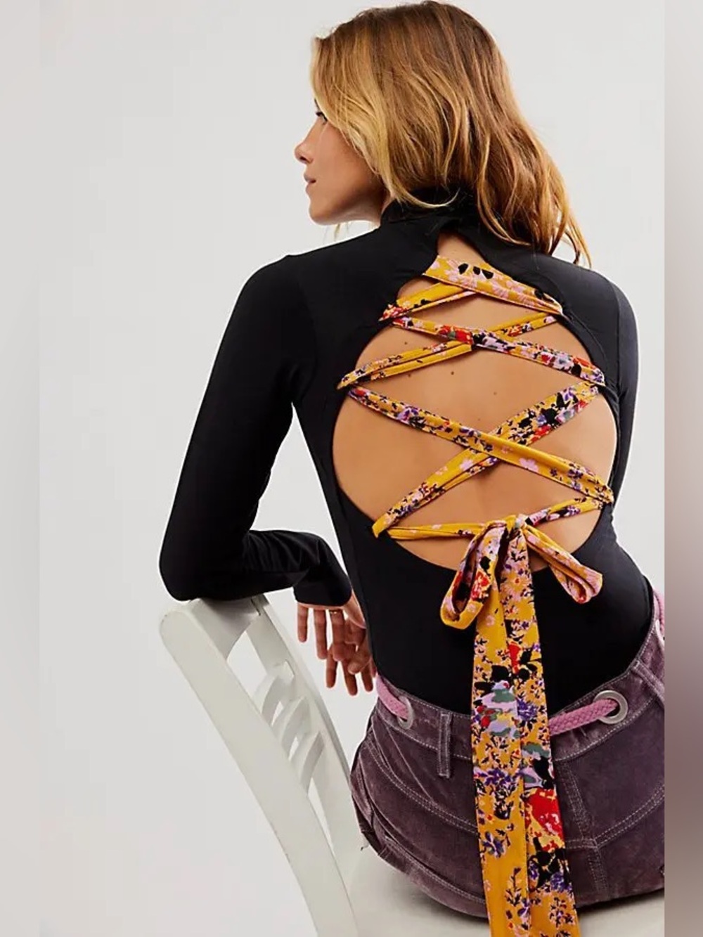 🌞free people Intimately Straps in the Back Bodysuit